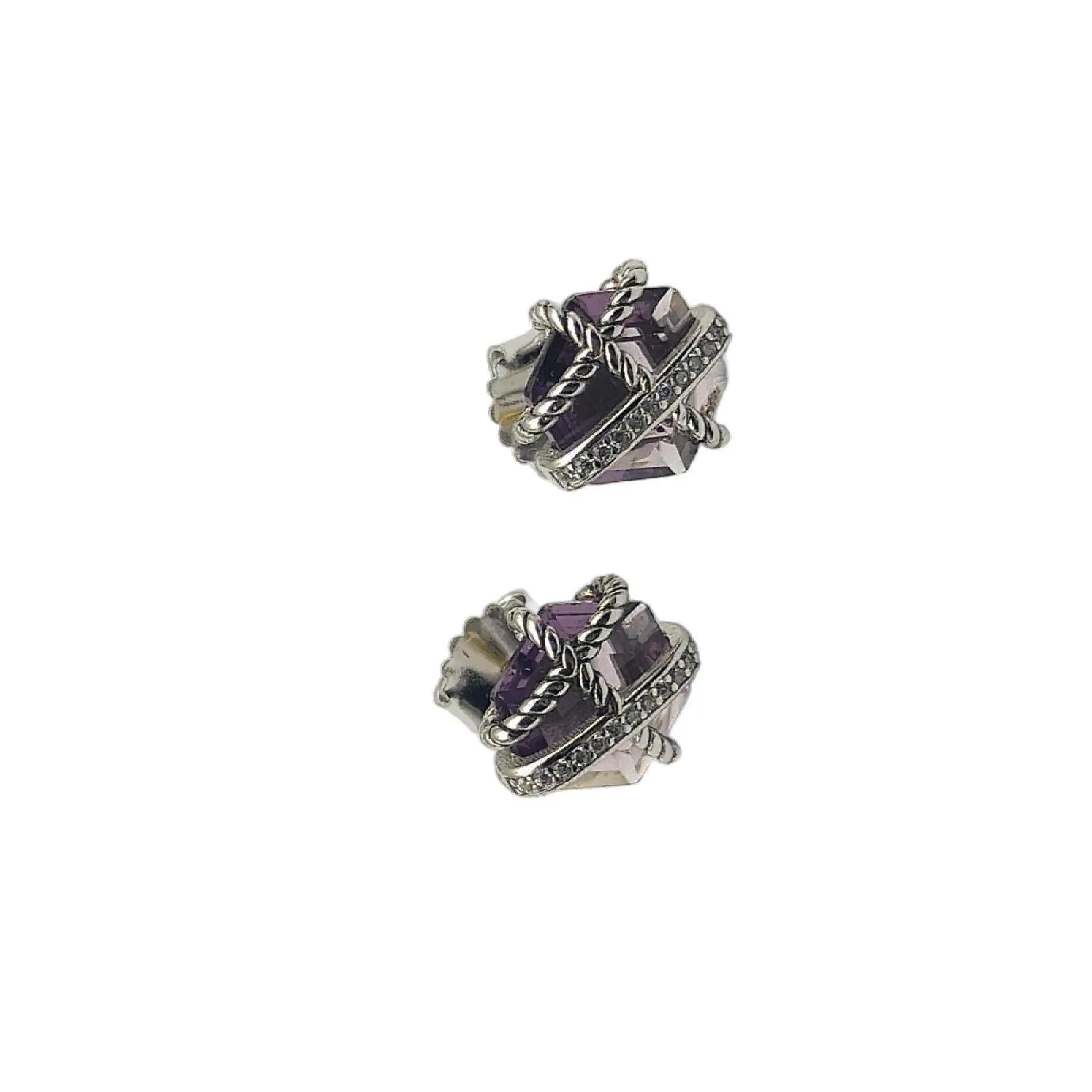 High Quality Fashion Classic 925 Silver Dy New Stud Earrings For Everyday Wear