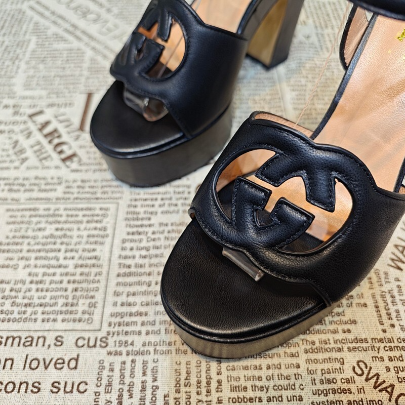 JHGS21 Slipper 12CM Heel Size 35-42 Shoes with box