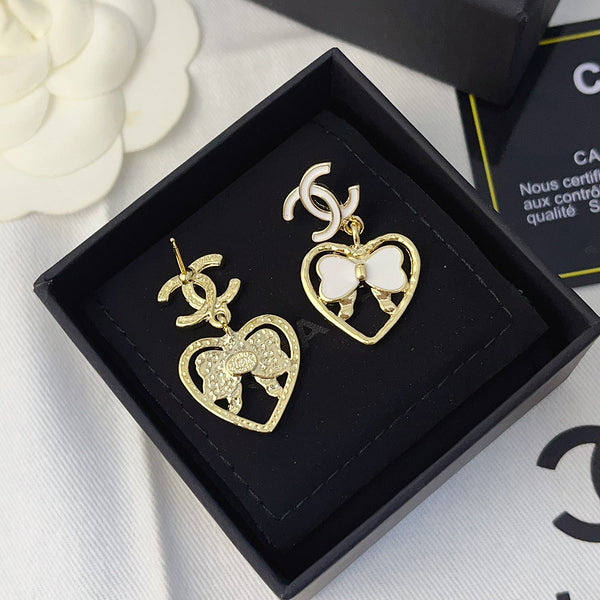 A1110  Women's new bow earrings jewelry