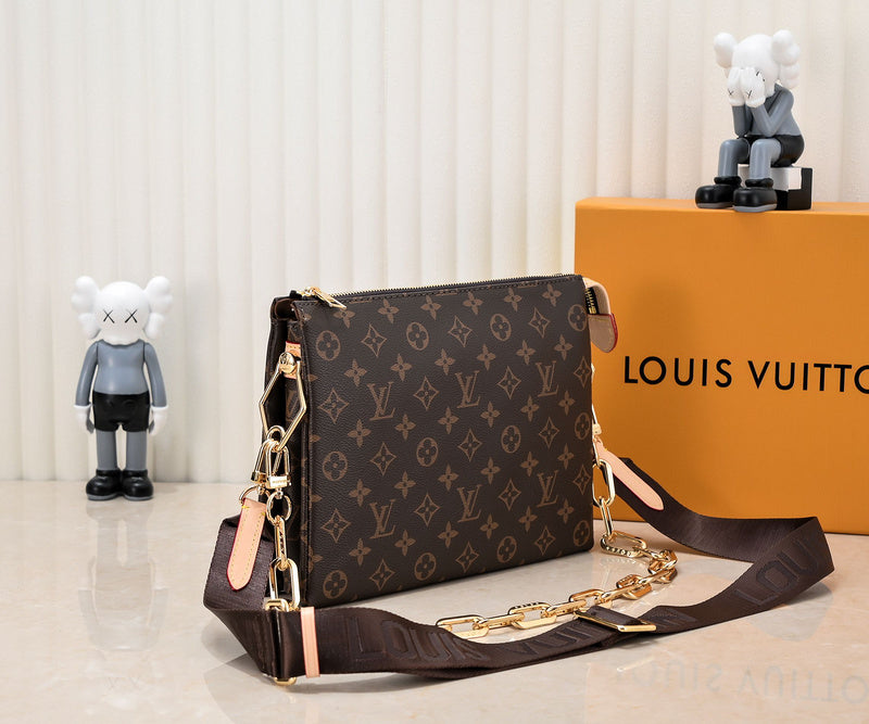 LLP027 Leather bag 26-20-12CM Or 34-24-12CM Bags