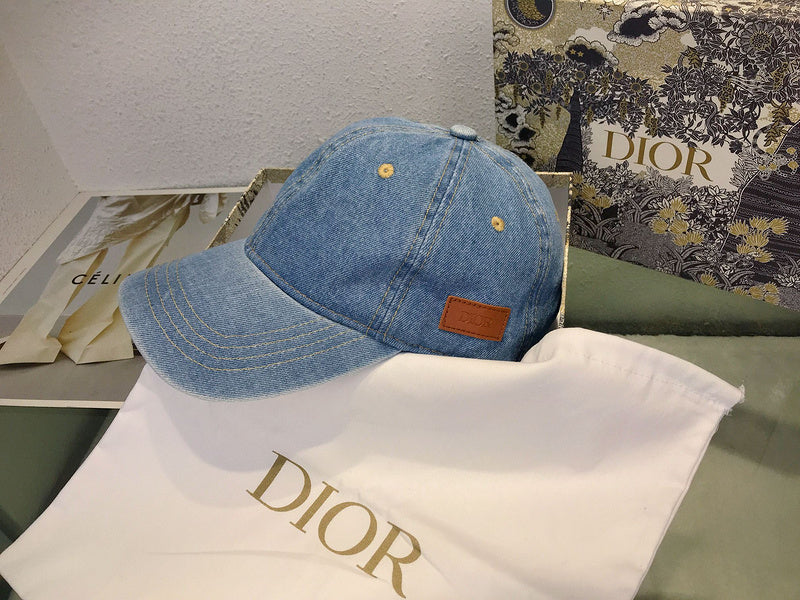 DIH38 New Sun Hat Denim Duck Tongue Hat