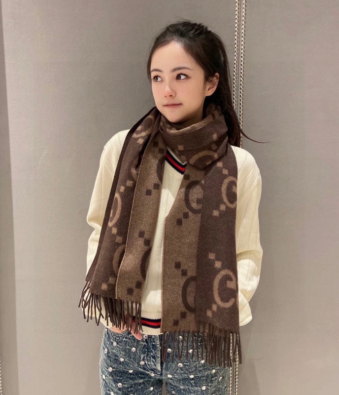 XGC25 Cashmere blend 65-180CM Scarf