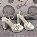 OGS4 Women real leather 8 Or 10CM shoes size 35-42 with box