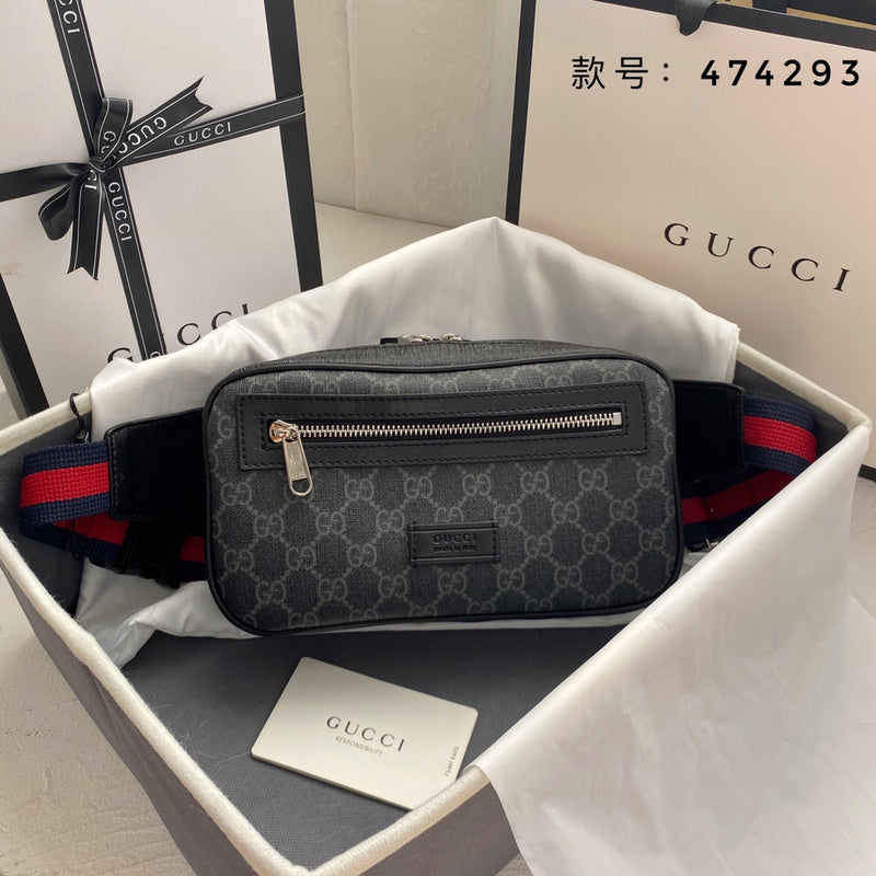 LGP23 Pocket Bag 24-14-5.5CM Leather  for women and men  Bags