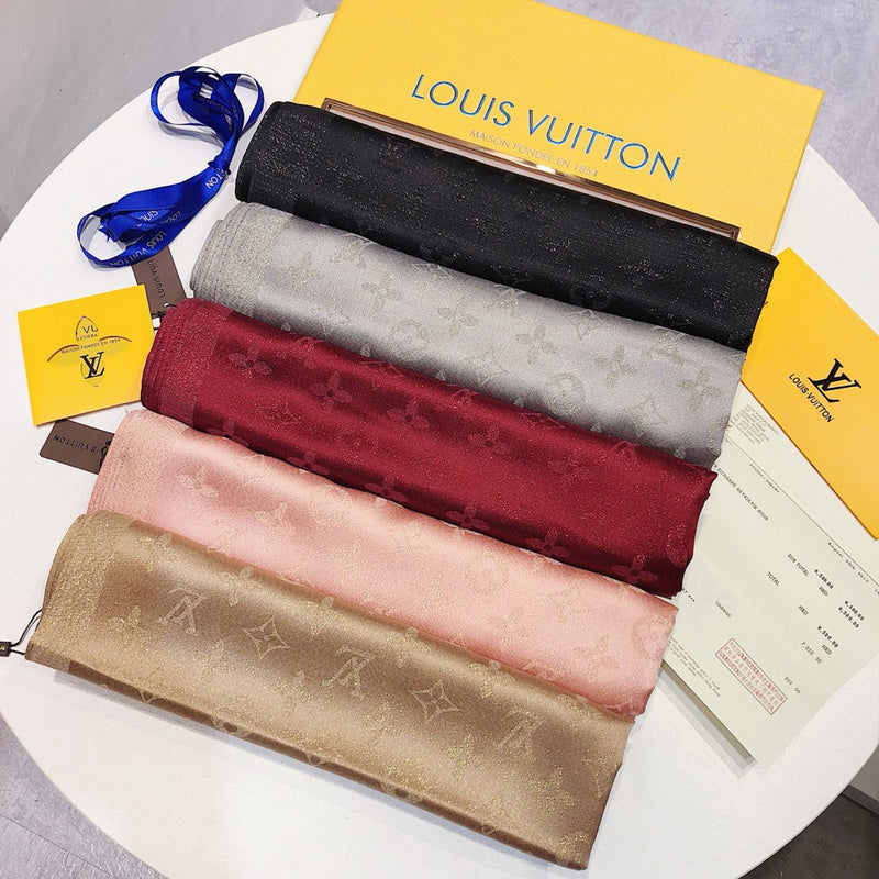 XLC04 Silk satin 70-180CM Scarf