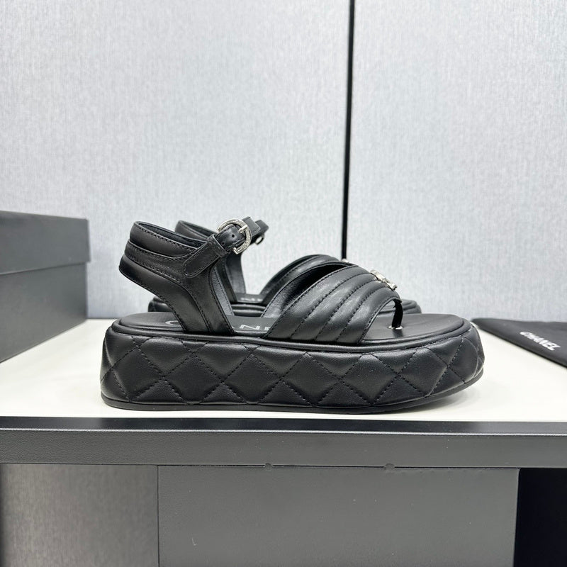 MBCS2 Leather Slippers Size 35-40 Shoes with Box